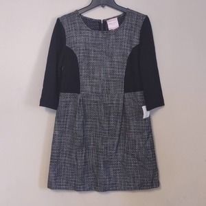 Romeo & Juliet Couture Contrast Dress Large Black White